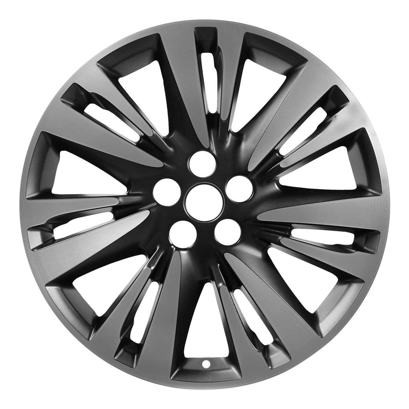 2017 lincoln mkz wheel 19 machined black hyper aluminum 5 lug w10129mbh 1