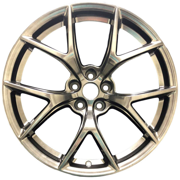 2019 ford mustang wheel 19 hyper aluminum 5 lug w10166h 7