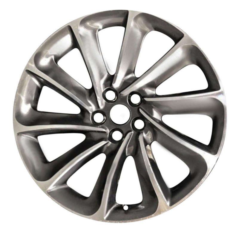 2020 lincoln aviator wheel 20 machined charcoal aluminum 5 lug w10188mc 1