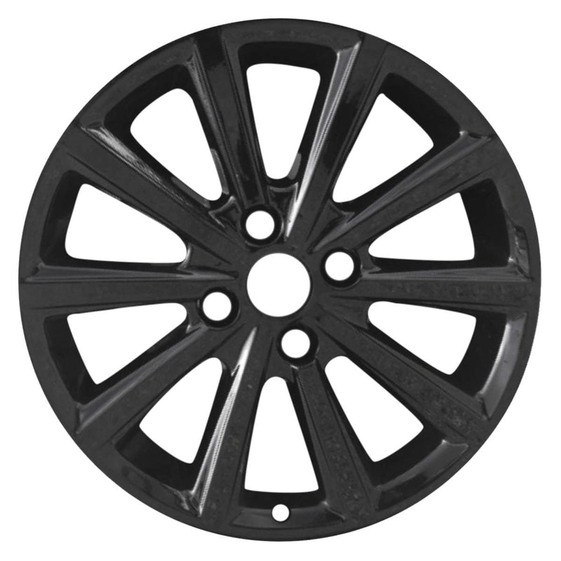 2019 ford fiesta wheel 16 black aluminum 4 lug w10202b 1