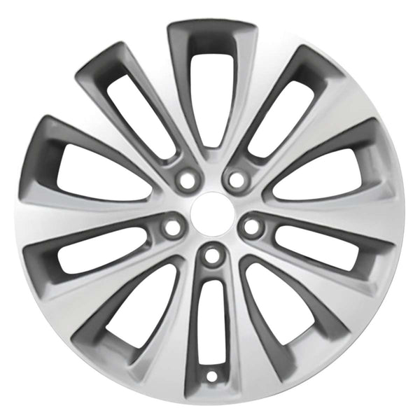 2020 ford fusion wheel 18 silver aluminum 5 lug w10206s 2