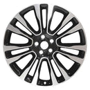 2019 lincoln mkc wheel 20 machined black aluminum 5 lug w10213mb 1