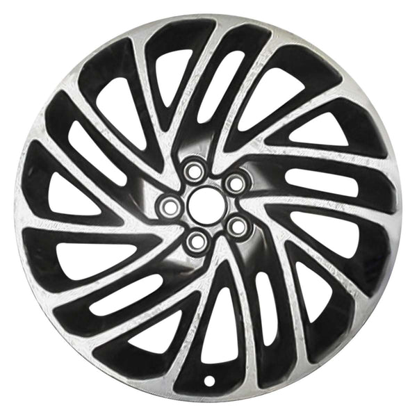 2019 lincoln nautilus wheel 20 machined black aluminum 5 lug w10216mb 1