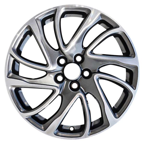 2020 lincoln corsair wheel 18 machined charcoal aluminum 5 lug w10247mc 1