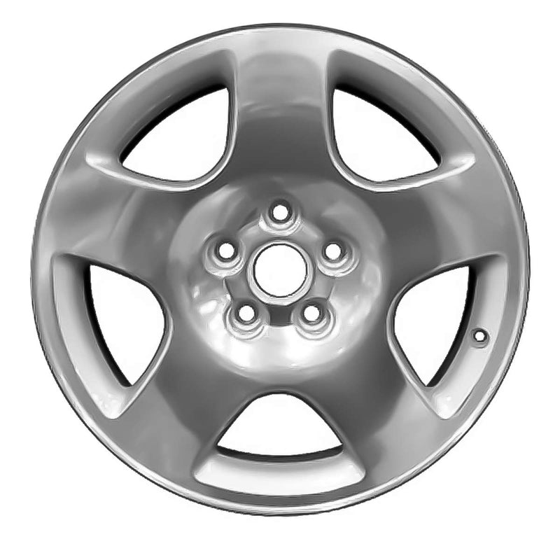 2001 audi a8 wheel 17 polished aluminum 5 lug w58712p 5