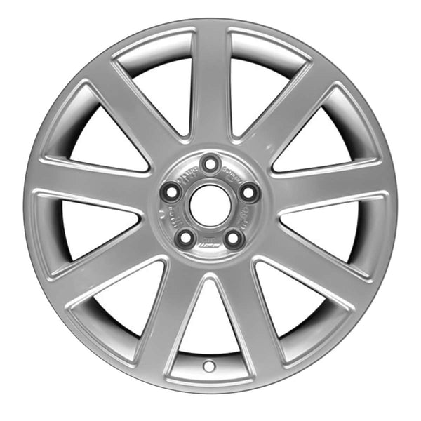 2002 audi a8 wheel 18 machined silver aluminum 5 lug w58773ms 5