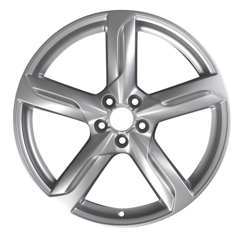 2013 audi q5 wheel 20 silver aluminum 5 lug w58848s 5