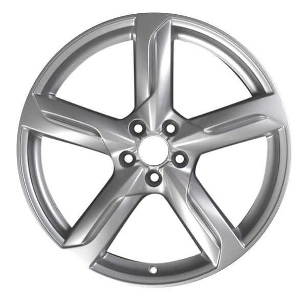 2011 audi q5 wheel 20 silver aluminum 5 lug w58848s 3