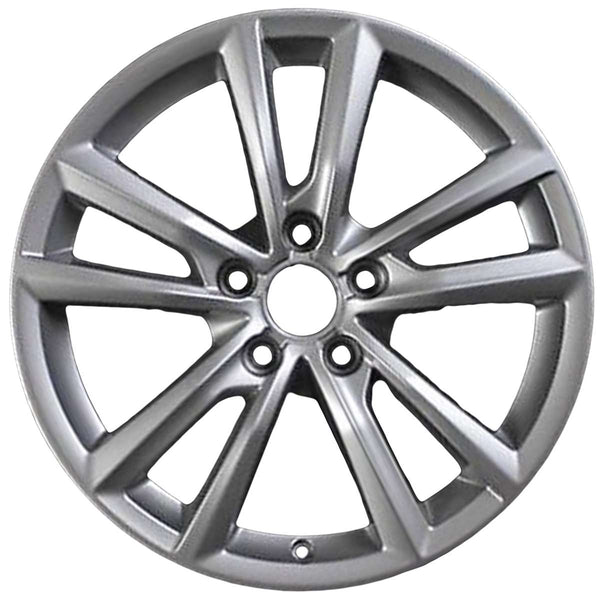 2015 audi a3 wheel 17 light silver aluminum 5 lug w58948ls 1