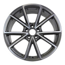 2015 audi s4 wheel 19 machined charcoal aluminum 5 lug w58967mc 1