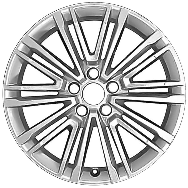 2017 audi a3 wheel 18 silver aluminum 5 lug w59023s 1