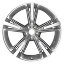 2020 audi q8 wheel 21 silver aluminum 5 lug w59063s 2