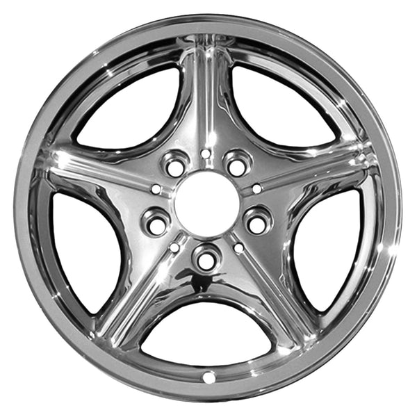 1997 bmw z3 wheel 16 chrome aluminum 5 lug w59212chr 2