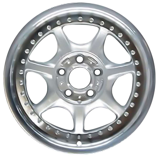 2001 bmw z3 wheel 17 machined silver aluminum 5 lug w59232ms 4