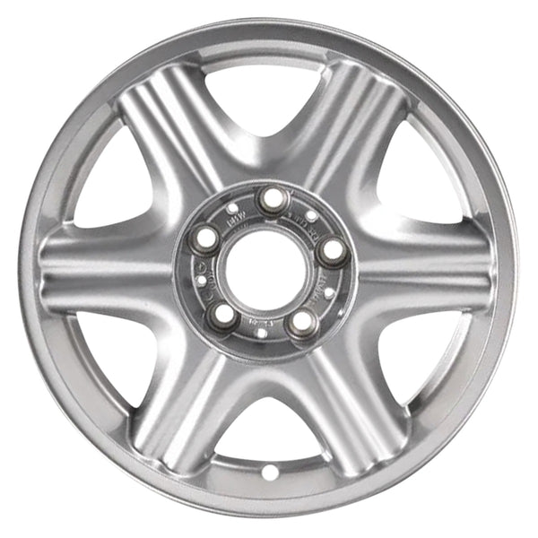 2001 bmw 530i wheel 16 silver aluminum 5 lug w59244s 18