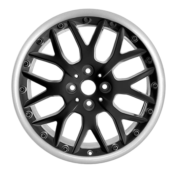 2005 mini cooper wheel 17 machined gloss black aluminum 4 lug w59405mb 10