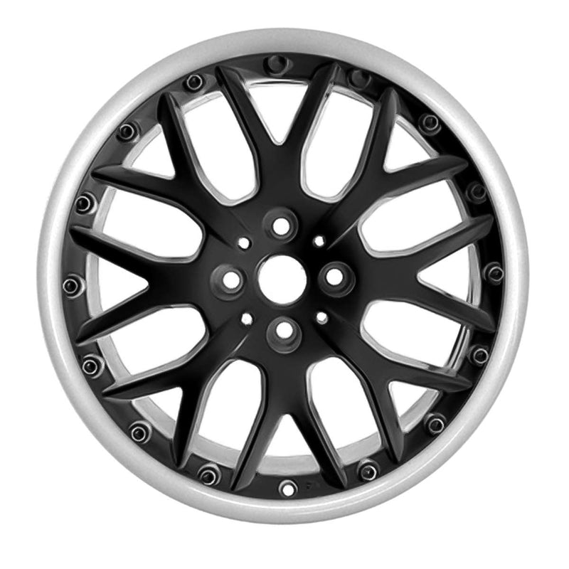 2005 mini cooper wheel 17 machined gloss black aluminum 4 lug w59405mb 10