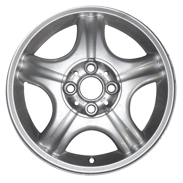 2005 mini cooper wheel 15 silver aluminum 4 lug w59461s 4