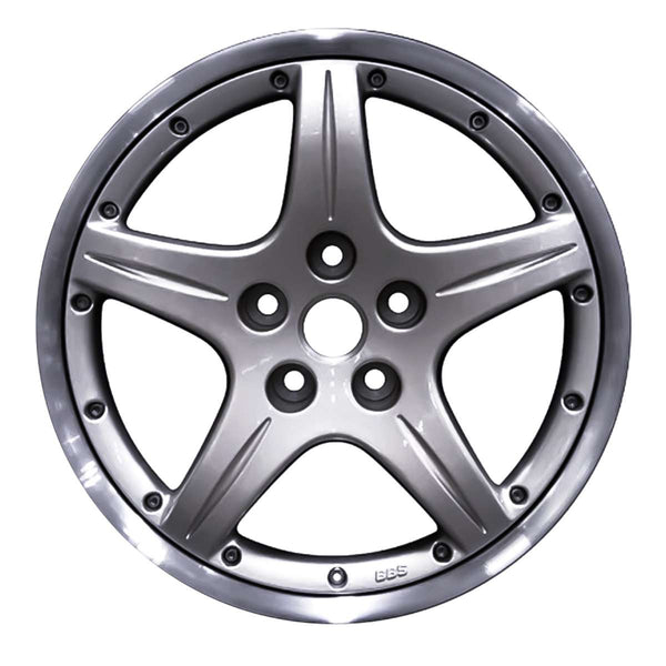 2001 jaguar xk8 wheel 18 machined hyper aluminum 5 lug w59723mh 1