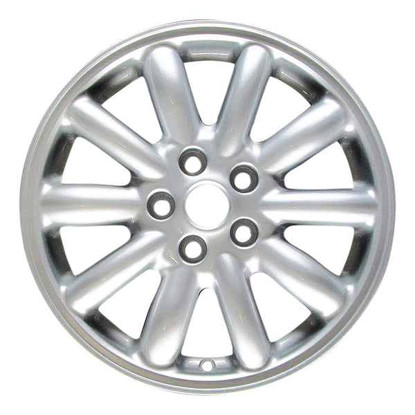 2000 jaguar s type wheel 16 light silver aluminum 5 lug w59772ls 5