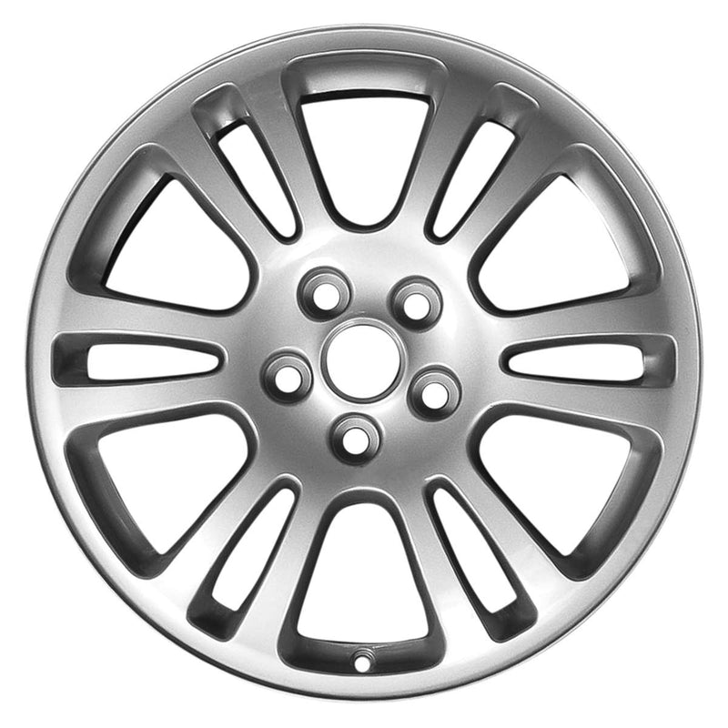 2004 jaguar s type wheel 17 silver aluminum 5 lug w59777s 2