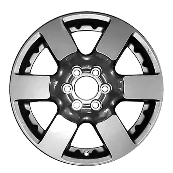 2010 nissan frontier wheel 16 charcoal aluminum 6 lug w62463c 22