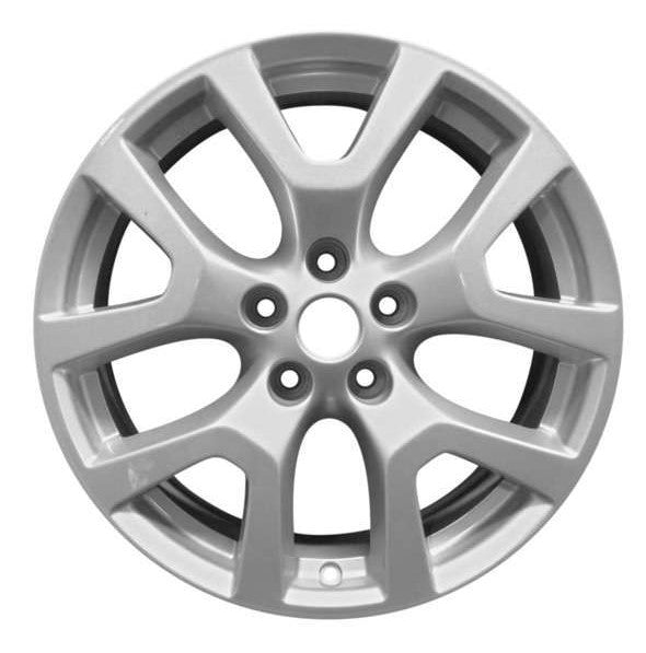 2013 nissan rogue wheel 18 silver aluminum 5 lug w62561s 3