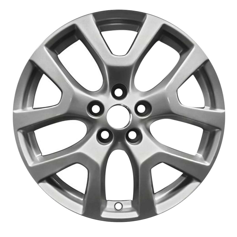 2015 nissan rogue wheel 18 charcoal aluminum 5 lug rw62561c 5