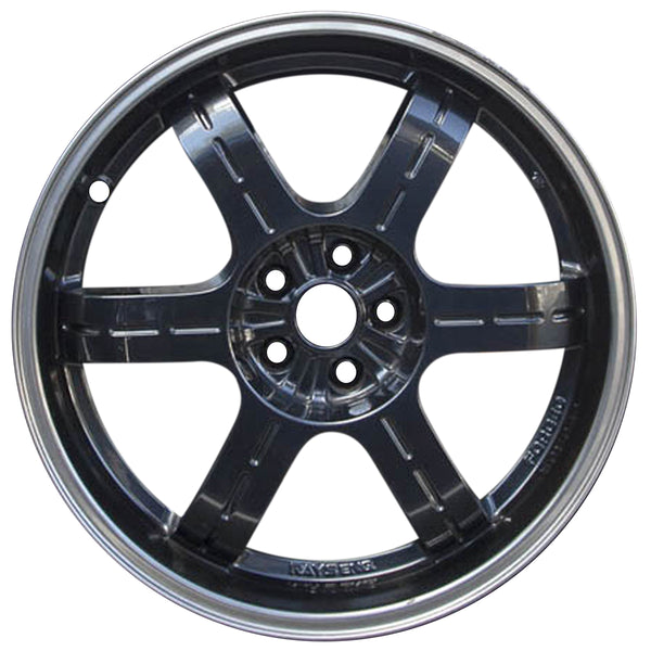 2014 nissan gt wheel 20 polished black aluminum 5 lug w62571pb 3