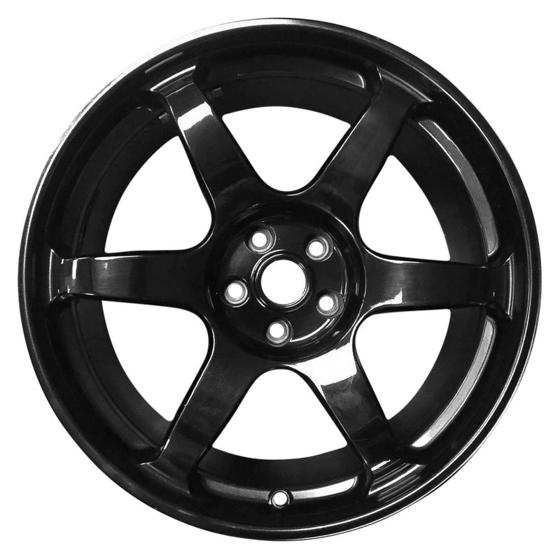 2019 nissan gt wheel 20 black aluminum 5 lug w62702b 5