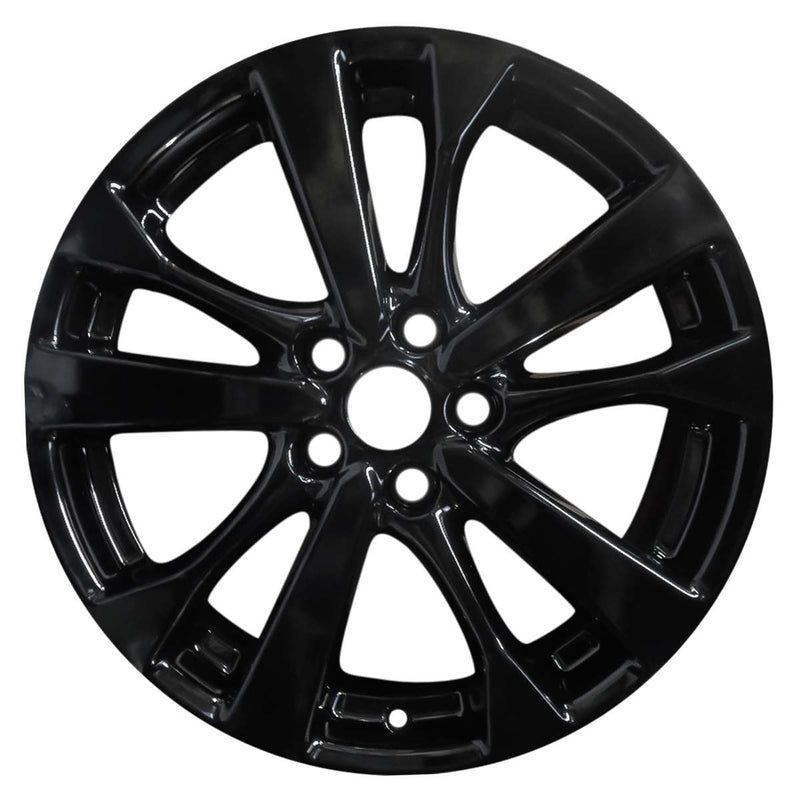 2018 nissan altima wheel 18 black aluminum 5 lug w62720b 3