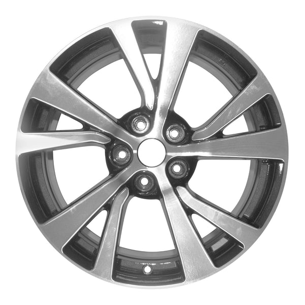 2017 nissan maxima wheel 18 charcoal aluminum 5 lug rw62721c 2