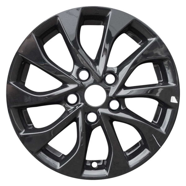 2016 nissan sentra wheel 16 black aluminum 5 lug rw62756b 1