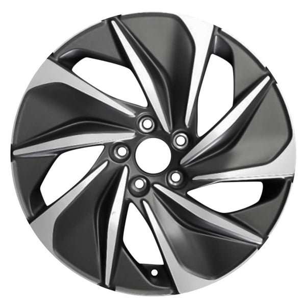 2020 honda insight wheel 17 machined charcoal aluminum 5 lug w63146mc 2