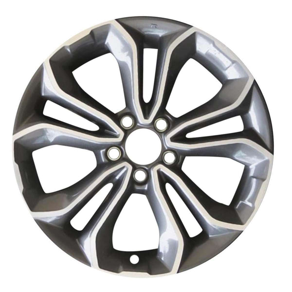 2020 honda cr v wheel 18 machined charcoal aluminum 5 lug rw63161mc 1