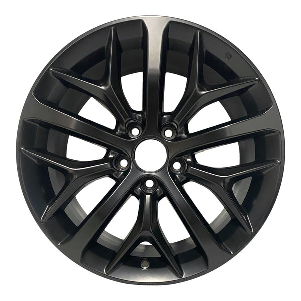 2020 honda civic wheel 18 black aluminum 5 lug rw63163b 1