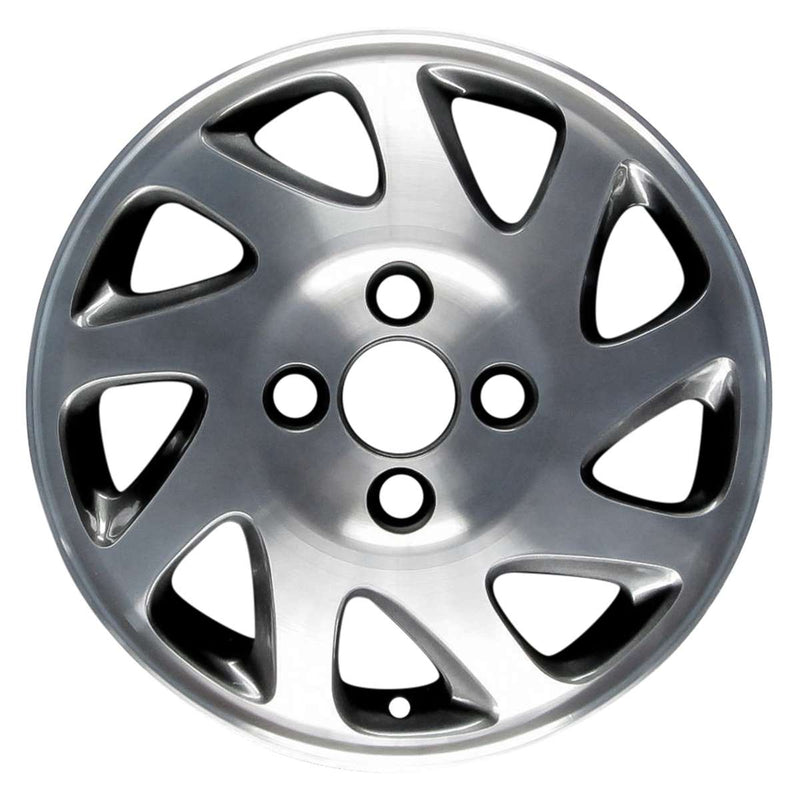 1994 honda prelude wheel 15 silver aluminum 4 lug w63743rs 1