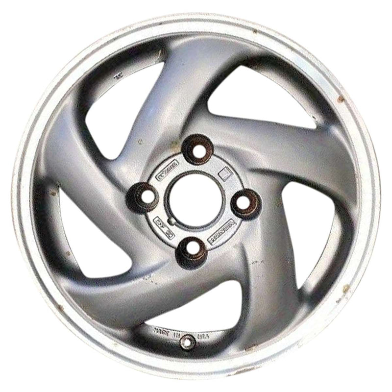 1996 honda accord wheel 15 silver aluminum 4 lug w63803ls 3