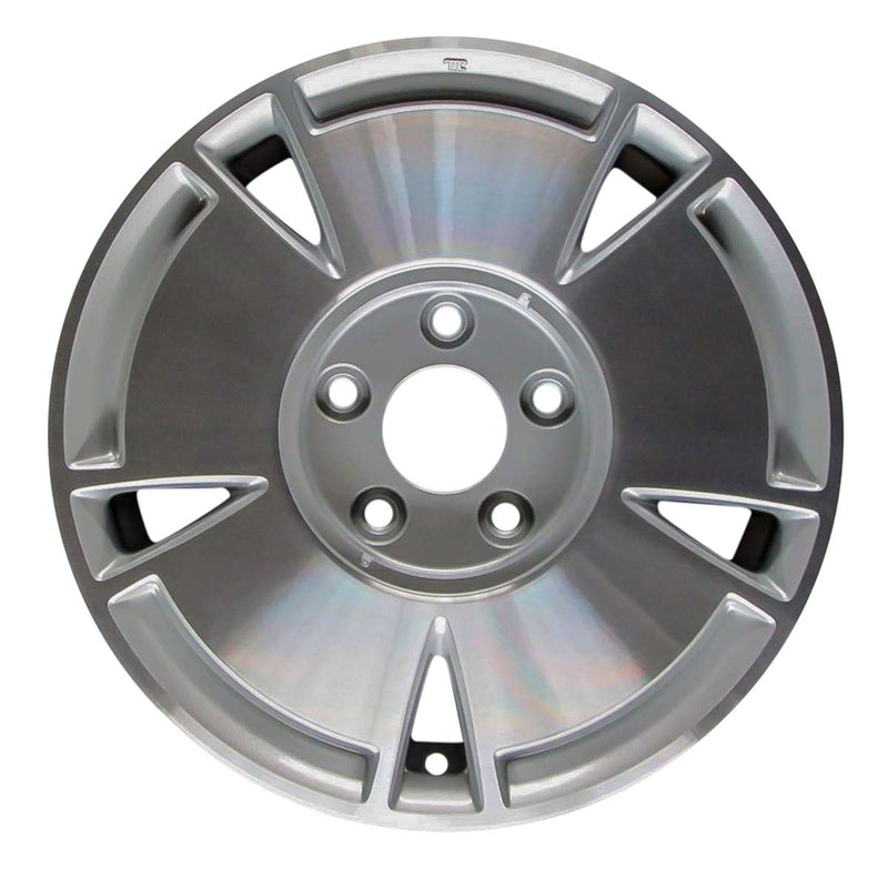 2010 honda civic wheel 15 machined silver aluminum 5 lug w63906ms 5