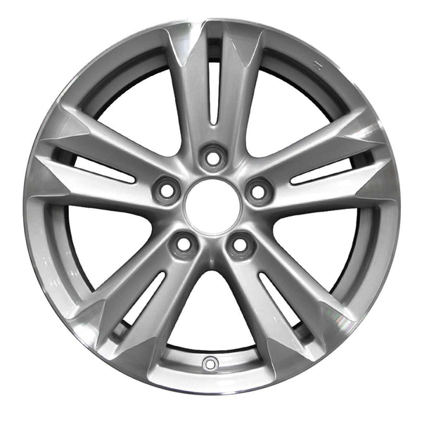 2015 honda crz wheel 16 machined silver aluminum 5 lug w64012ms 5