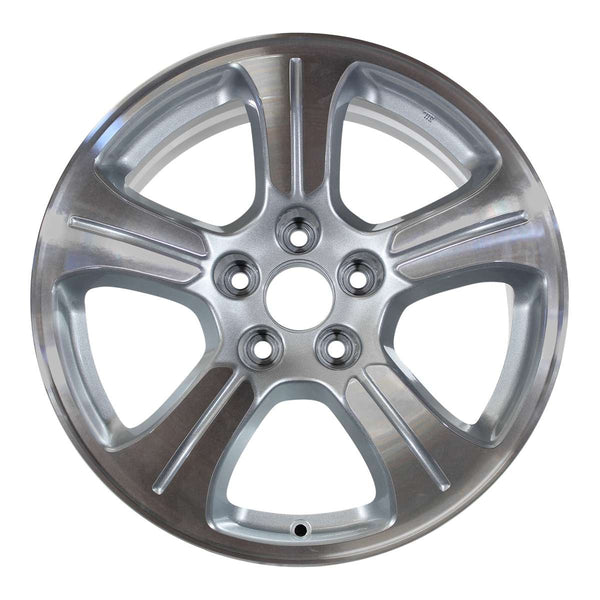 2014 honda pilot wheel 18 machined silver aluminum 5 lug rw64037ms 3