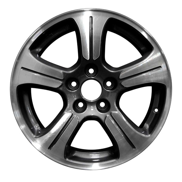 2012 honda pilot wheel 18 machined charcoal aluminum 5 lug w64037mc 1