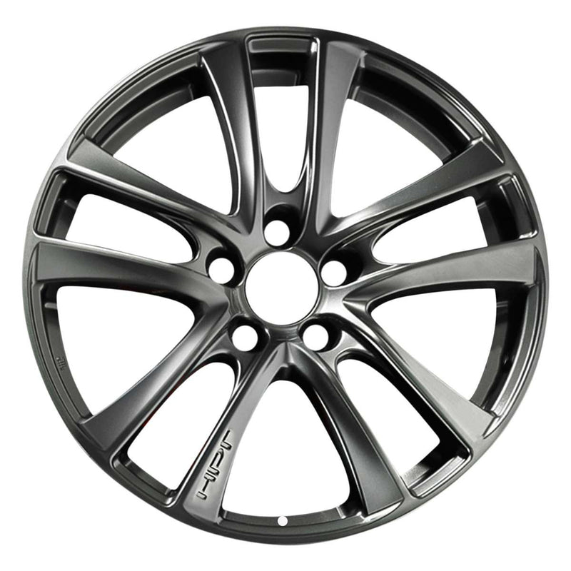 2014 honda crz wheel 18 hyper aluminum 5 lug w64066h 4