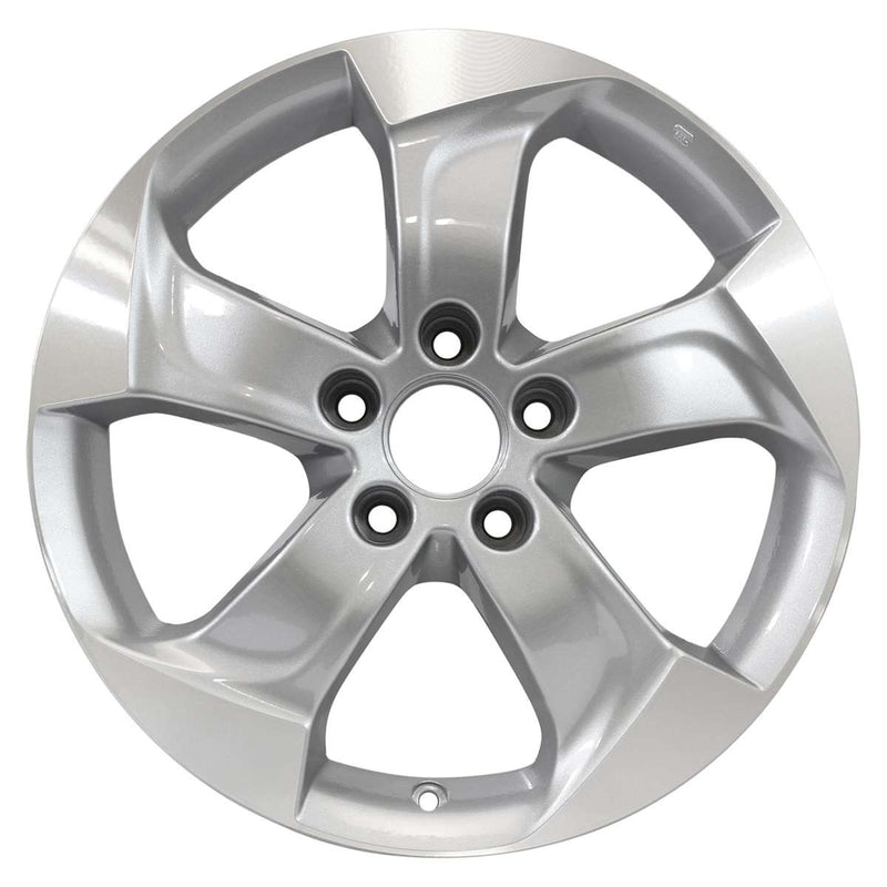 2016 honda hrv wheel 17 machined silver aluminum 5 lug w64075ms 1