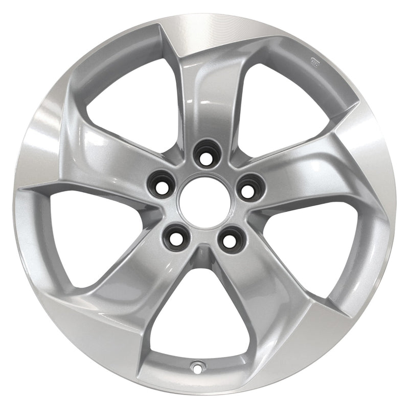 2021 honda hrv wheel 17 machined silver aluminum 5 lug rw64075ms 6