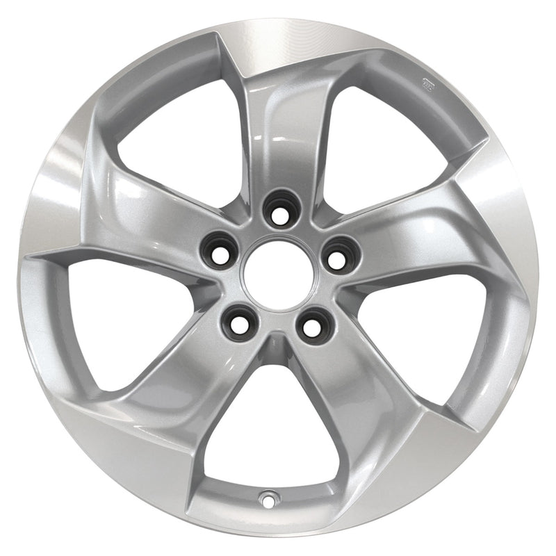 2018 honda hrv wheel 17 machined silver aluminum 5 lug rw64075ms 3