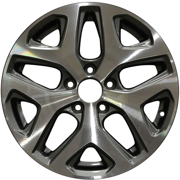 2019 honda hrv wheel 17 machined charcoal aluminum 5 lug w64076mc 4