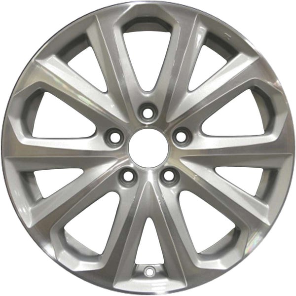 2016 honda cr v wheel 17 machined silver aluminum 5 lug w64085ms 5