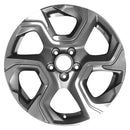 2017 honda cr v wheel 18 machined charcoal aluminum 5 lug rw64111mc 1