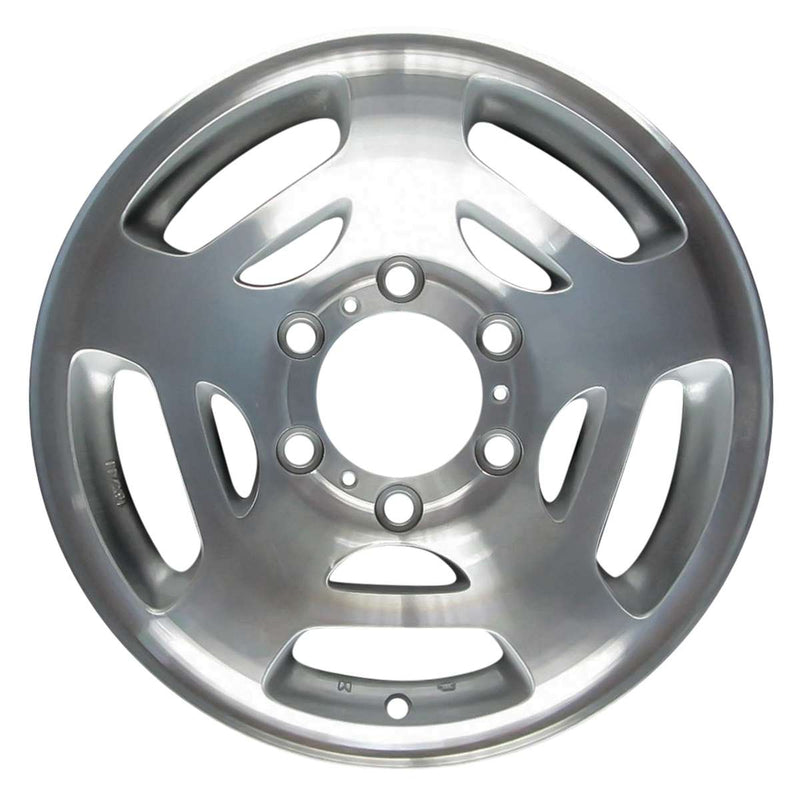 1998 isuzu trooper wheel 16 machined silver aluminum 6 lug w64211ms 3